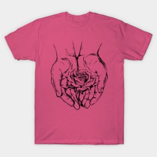 Flower in your hands T-Shirt